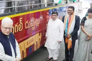 చక్రాలపై తెలంగాణ కళావైభవం.. ‘జీఐ ఆన్ వీల్స్’ ప్రారంభించిన గవర్నర్ జిష్ణుదేవ్ వర్మ