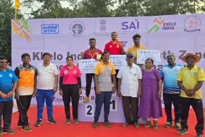 ఆర్చరీలో సముద్రాల అఖిల్‌కు స్వర్ణం