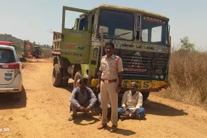 అక్రమ మొరం దందాపై  పోలీసుల ఉక్కు పాదం
