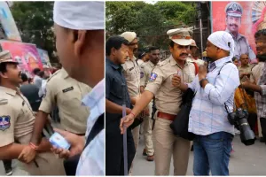 అక్రిడేషన్ కార్డుకు విలువ లేదా..?.. బల్కంపేట ఘటనపై జర్నలిస్టుల ఆగ్రహం