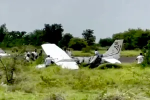 బరామతి ఎయిర్‌ఫీల్డ్‌లో మరో విమాన ప్రమాదం