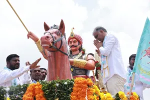 సర్దార్ సర్వాయి పాపన్న గౌడ్ జయంతి వేడుకలు.. హరీశ్‌రావు ఘన నివాళి