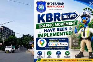 హైదరాబాద్‌లో కేబీఆర్ పార్క్ వన్‌వే ట్రాఫిక్‌.. వాహనదారులకు ట్రాఫిక్ పోలీసుల సూచనలు