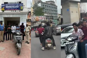 ఖైరతాబాద్‌లో యువకుల డేంజరస్‌ డ్రైవింగ్‌.. గంటల్లోనే పోలీసుల యాక్షన్‌