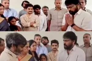 జీవీ నారాయణరావు పార్థివదేహానికి చిరంజీవి నివాళులు