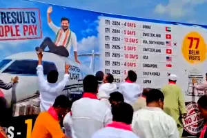 మేడిపల్లి, బొడుప్పల్‌లో మల్లారెడ్డి ధర్నా.. కాంగ్రెస్‌పై విమర్శలు