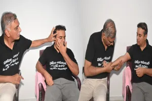 తెలంగాణ భవన్‌కు చేరుకున్న కేటీఆర్, హరీశ్‌రావు.. గాయాలను పరిశీలించిన హరీశ్‌రావు