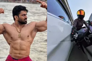 మహిళా బైకర్‌ను వెంబడించి కారుతో ఢీకొట్టిన నిందితుడు అరెస్ట్