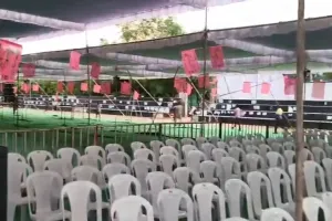 రైతుల సమస్యలపై కేటీఆర్ పోరుబాట.. మిర్యాలగూడలో మహాధర్నా