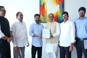 కేంద్ర మంత్రి శివరాజ్ సింగ్ చౌహాన్‌తో సీఎం రేవంత్ రెడ్డి భేటీ