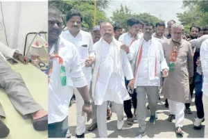  స్పీకర్ పై చేసిన అనుచిత వ్యాఖ్యలకు నిరసనగా  వెయ్యి డప్పులతో  కేసీఆర్ ఫామ్‌హౌస్ ముట్టడికి యత్నం.